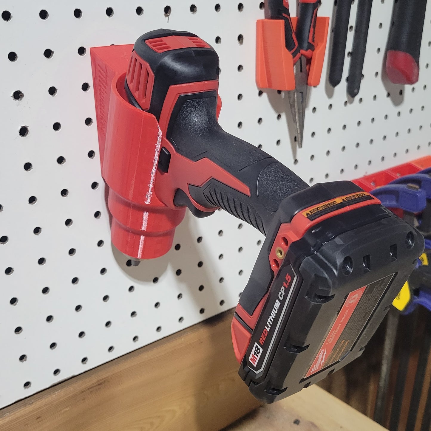 M12 - M18 Milwaukee Drill & Driver Holster Wall Mount