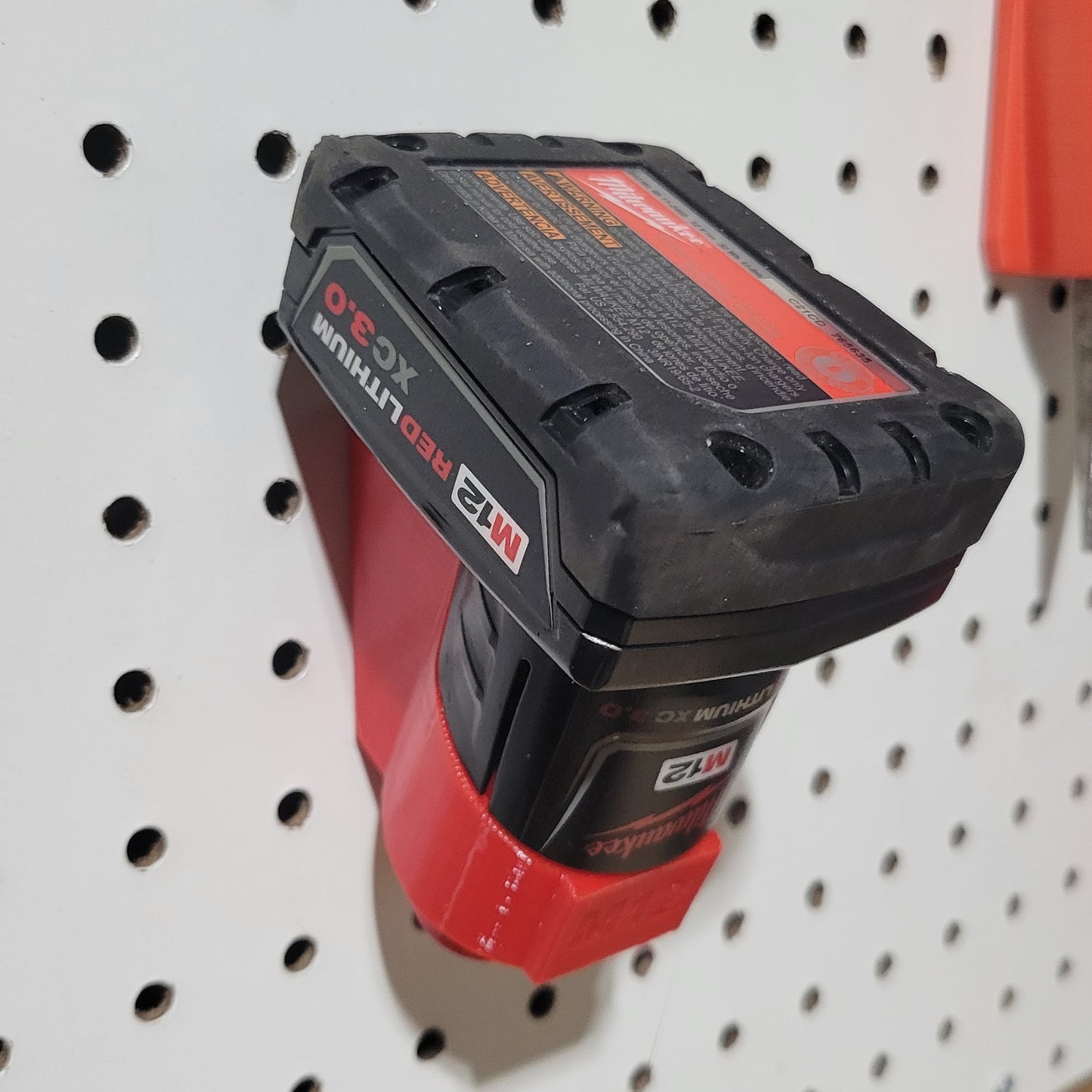Milwaukee M12 Angled Battery Wall Mount