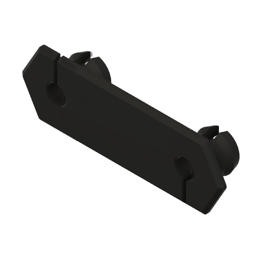 1/4" Pegboard Double Hole Anchor for Standard Pegboard