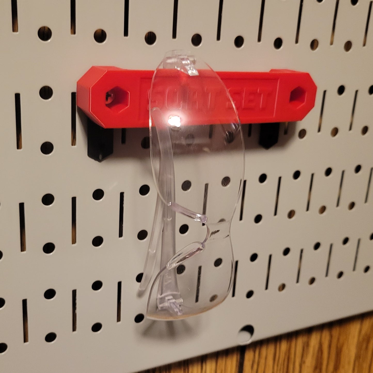 SORTSET Rails Pegboard or Wall Mount