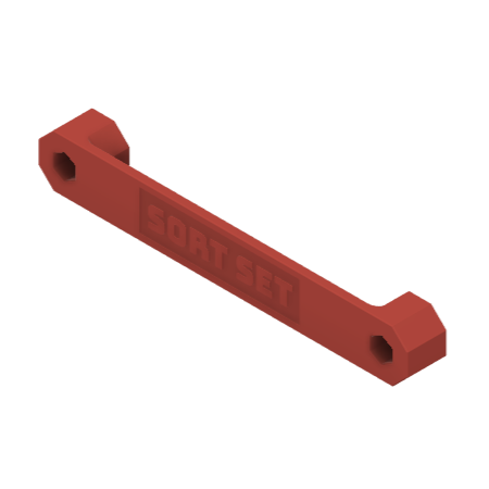 SORTSET Rails Pegboard or Wall Mount