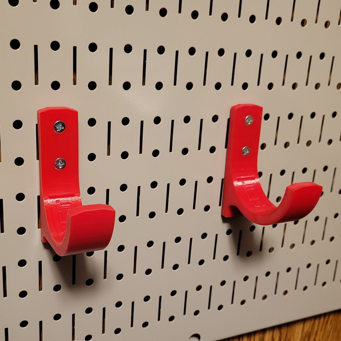 SORTSET Large Hooks Pegboard or Wall Mount