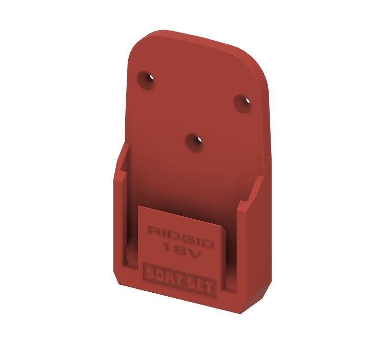 SORTSET RIDGID 18V Battery Wall Mount