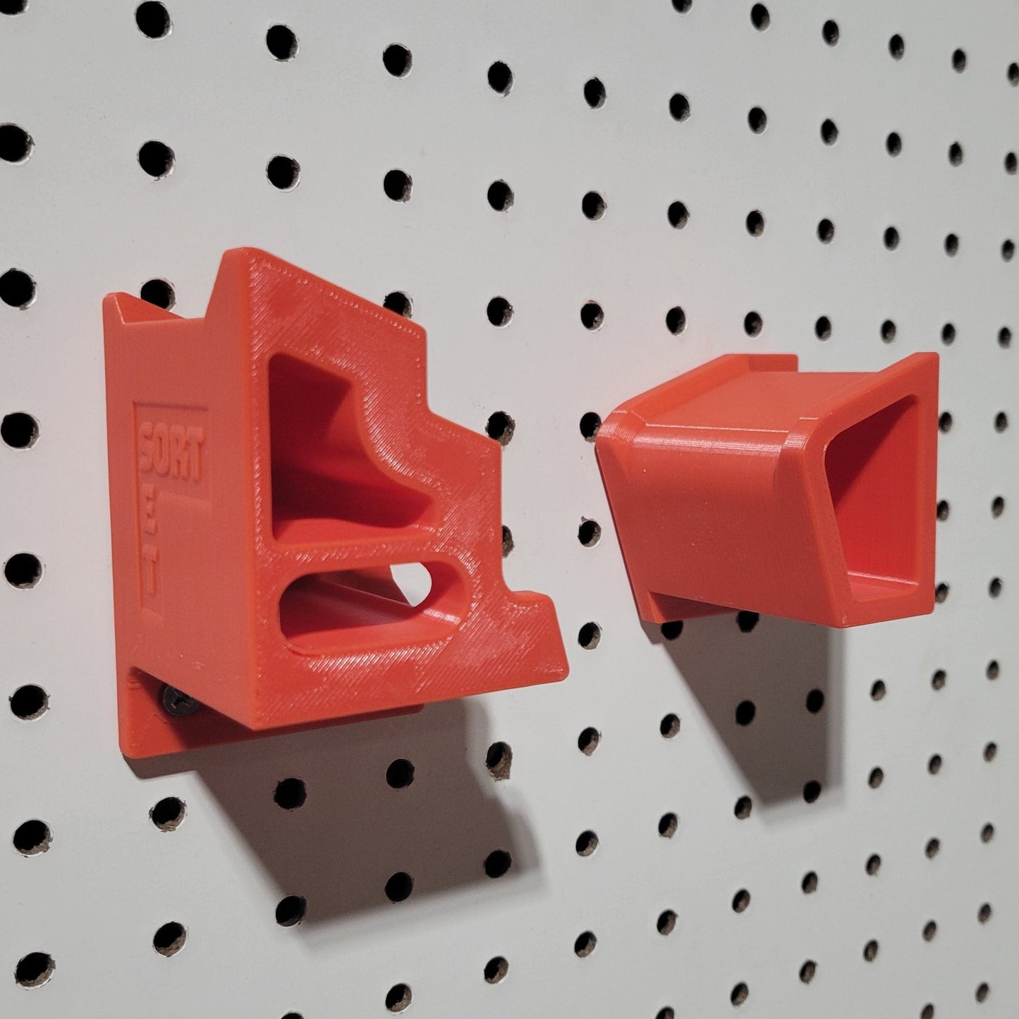 SORTSET Drill Driver Wall Mount for many popular brand, RYOBI, Milwaukee, DeWalt, Mikita, Ridged, and others.